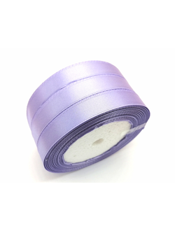 Лента атласная 12 мм, цвет светло сиреневый арт. 90