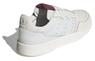 Adidas Originals Supercourt Chalk White Burgundy