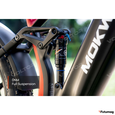 Электровелосипед MOKWHEEL OBSIDIAN 2.0 красный