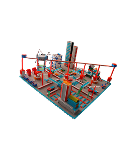 Конструктор Huna "Современный город" Modern city 553325