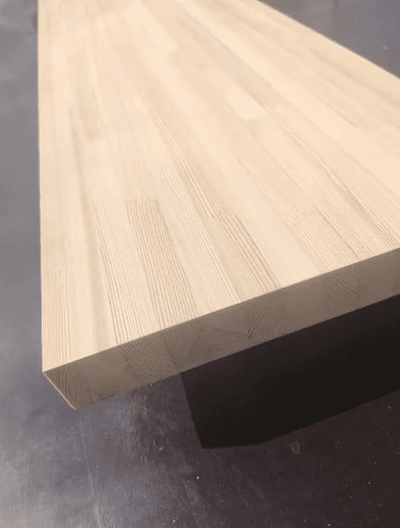 Мебельный щит из лиственницы паркетной склейки