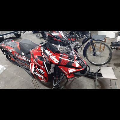 Наклейки на снегоход SKI DOO summit T3 2013-2015 #960