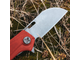Складной нож Скорпион Wharncliffe (Сталь К110, красный G10)
