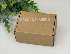 Коробка с откидной крышкой 120*85*60 мм БУРЫЙ