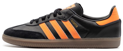 Кроссовки Adidas Samba Og черно-оранжевые