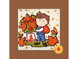 Купить пряник в шоколаде "Мишка с тортом С любовью", 700 г.