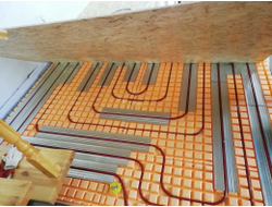 Мат для труб под теплый водяной пол из Пеноплэкс 30 мм