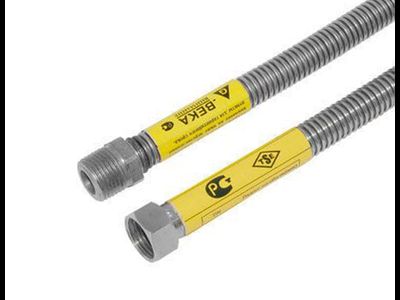 Подводка для газа 3/4" 150 см, (Г/Ш) сильфонная G BEKA