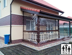 Гибкие окна для веранды