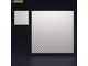 Декоративная облицовочная 3Д панель Kamastone Рейка диагональная 1011 под покраску, гипс