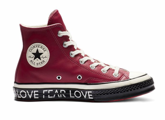 Кеды Converse Chuck Taylor 70 Love Graphic кожаные red