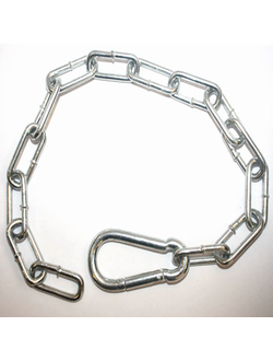 Цепь удлинитель с карабином 0,9 м.