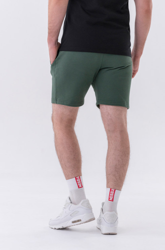 Шорты Relaxed-fit Shorts with Side Pockets 319 Зеленые