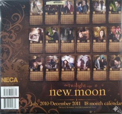 The Twilight Saga New Moon Official Календарь 2011