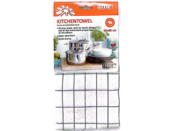 SMART Полотенце кухонное В КЛЕТКУ. Размер 60×40 см. Цвет: Красный, Желтый, Зеленый, Голубой. Арт. 3016