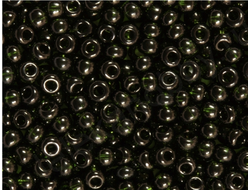 Темно-зеленый чешский бисер