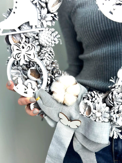 Новогодний венок № 1183