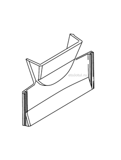 Внутренняя задняя стенка для печи Jotul F3 MF