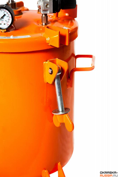 ASPRO-20L-R красконагнетательный бак с ручной мешалкой