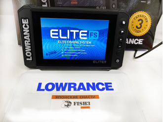 Эхолот/картплоттер Lowrance ELITE FS 7 русский язык