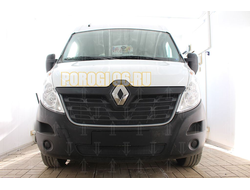 Защита радиатора Renault Master 2014- black низ