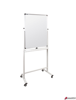 Доска магнитно-маркерная НА СТЕНДЕ 60×90 см, 2-сторонняя, ГАРАНТИЯ 10 ЛЕТ, BRAUBERG Premium. 236850