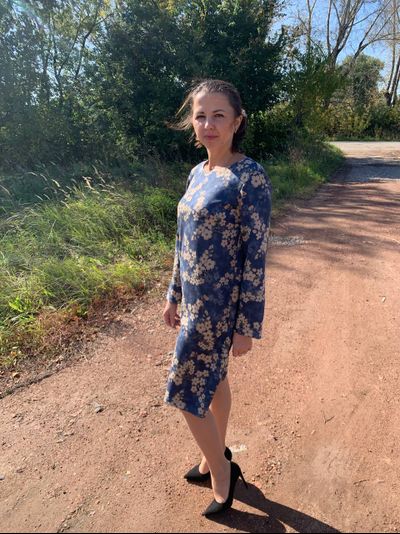 Платье 395-0924 ЗАМША