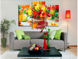 Модульная картина "Украшение для стола"