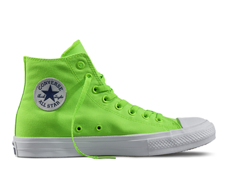 Кеды Converse Chuck Taylor II салатовые высокие 151118C