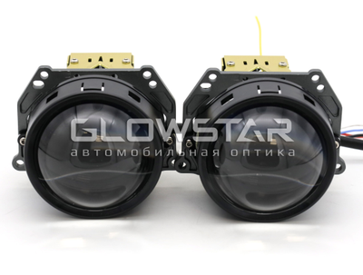 Билед модули Aozoom A20 2024 3.0 дюйма, 2 чипа, 5500K, 12V, 53W/70W, крепление 3R (комплект, 2шт)