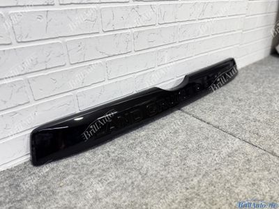 Накладка багажника Toyota Land Cruiser Prado 18+ черная