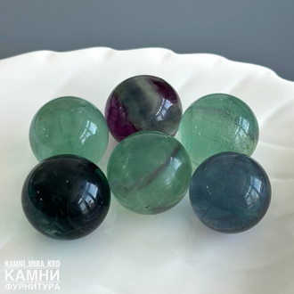 Шар флюорит 24-25 мм, цена за штуку