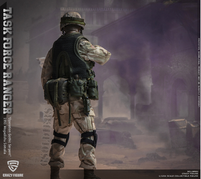 Солдат Армии США ("Падение Черного Ястреба") фигурка 1/12 scale US Military LW003 Crazy Figure