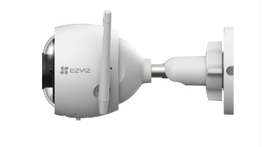 EZVIZ H3 3мп уличная WiFi видеокамера, детекция и отслеживание движения, цветная ночная съемка встроенный микрофон, с DVR. Full HD 3 Mp, объектив 2,8мм.