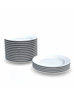 посуда Тарелки Stack of plates