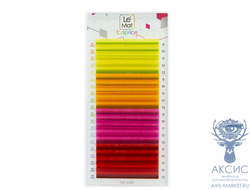 Ресницы AURORA Le Maitre "Caprice" 20 линий MIX