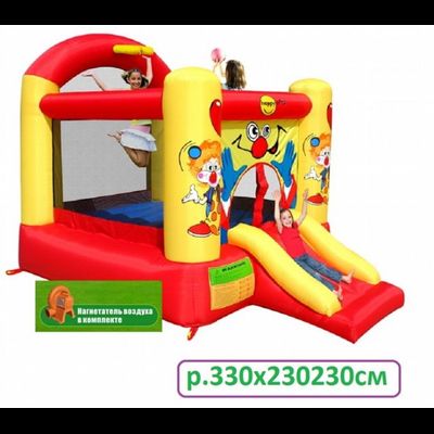 Надувной батут «Забавный клоун»