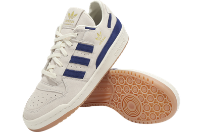 Adidas Forum Low CL Cream White Dark Blue