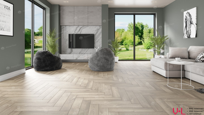 Кварцвиниловая плитка Alpine Floor Раrquеt LVТ Дуб Натуральный Отбеленный ЕСО 16-5