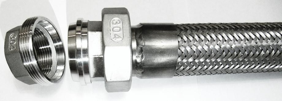 МРВД Металлорукав высокого давления с разъемными соединениями американка из нержавейки