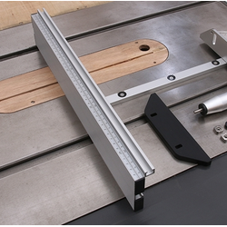 Упор с линейкой и ограничителем для транспортира "V.PRO" облегченный