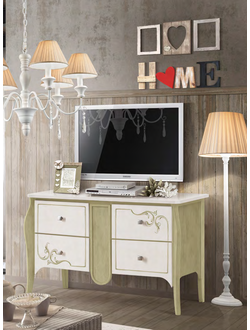КОМОД 4 ЯЩИКА SHABBY CHIC MB145