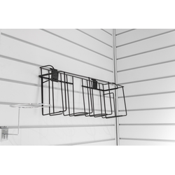 (ЭИАС1200) Стенд со слотпанелью, с тумбой. (левый/правый)