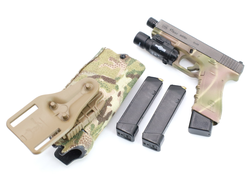 Пистолет Glock c кобурой 1/6 (78097) - Damtoys