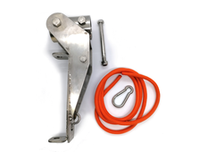 Подвес рулевой коробки на стрингер 40мм (нержавеющая сталь)