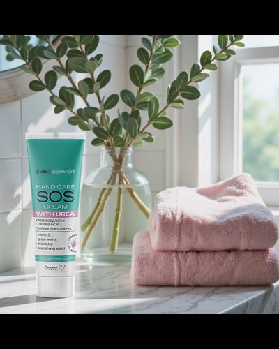 Крем-SOS для рук с мочевиной "Питание и увлажнение" Extra Comfort