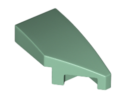 Wedge 2 x 1 x 2/3 Right, Sand Green (29119 / 6221729)