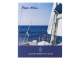Фотоальбом BRAUBERG на 104 фотографии 10х15 см, твердая обложка, "Вид с яхты", синий, 390664