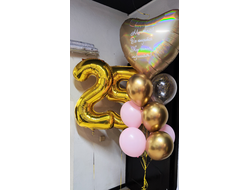 Сет из шаров "25 лет"