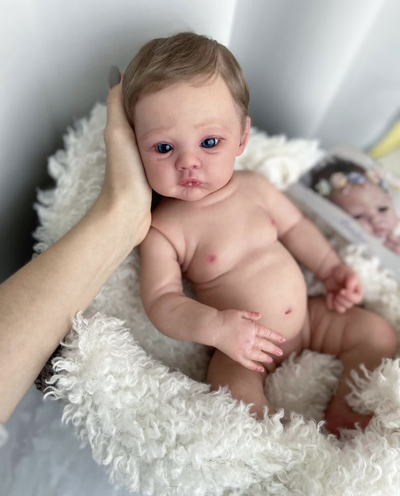 Кукла Реборн мальчик Роберт (силиконовый)